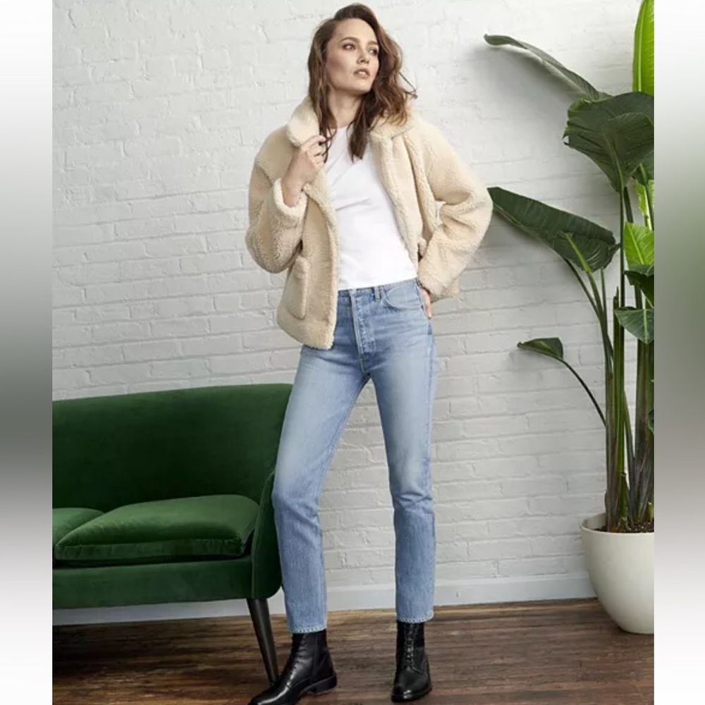 AGOLDE Remy High Rise Straight Jeans | Collision Wash | 29
